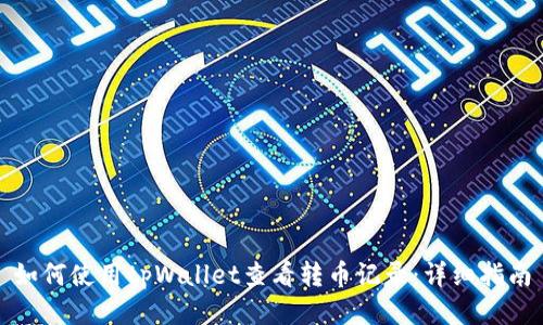 如何使用tpWallet查看转币记录：详细指南