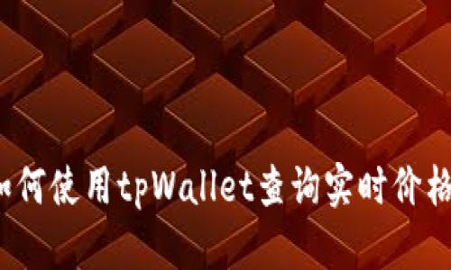 如何使用tpWallet查询实时价格？