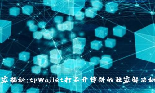 专家揭秘：tpWallet打不开博饼的独家解决秘诀