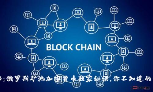 专家揭秘：俄罗斯矿池加密货币独家秘诀，你不知道的行业内幕