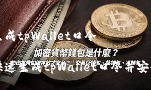 网址生成tpWallet口令

如何快速生成tpWallet口令并安全使用