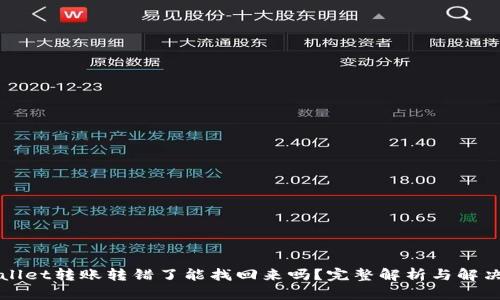TPWallet转账转错了能找回来吗？完整解析与解决方案